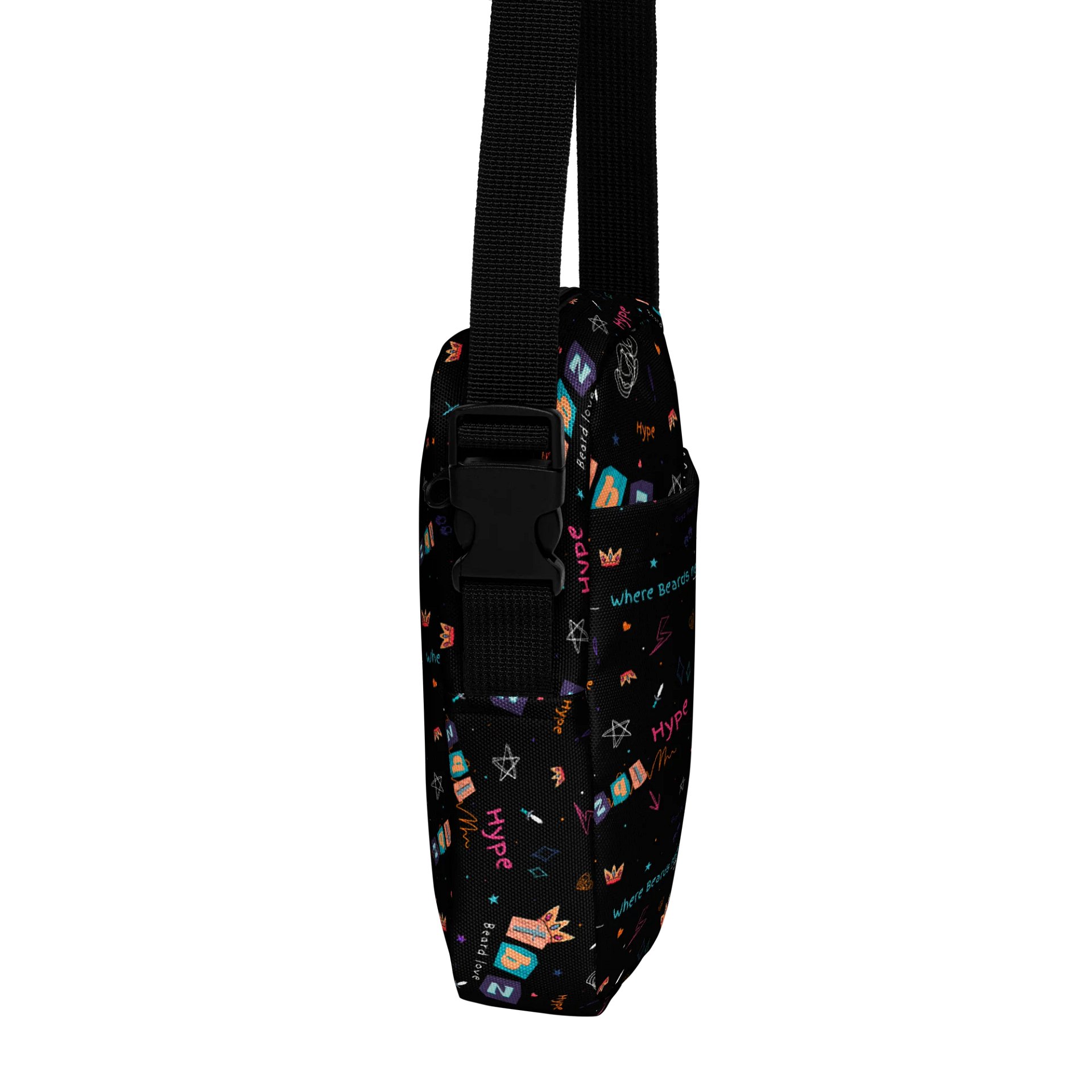 Doodle Pattern Utility Crossbody Bag product image (4)