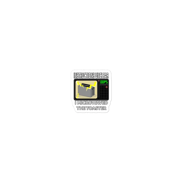 Instructions Unclear Sticker product image (1)
