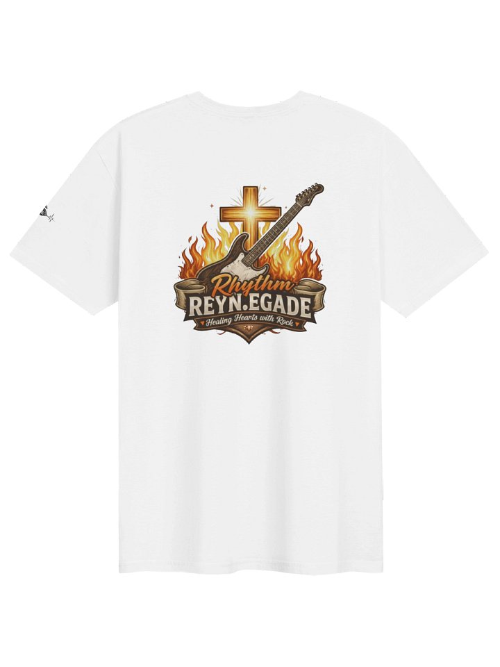 Flaming Guitar Rhythm T-Shirt product image (12)