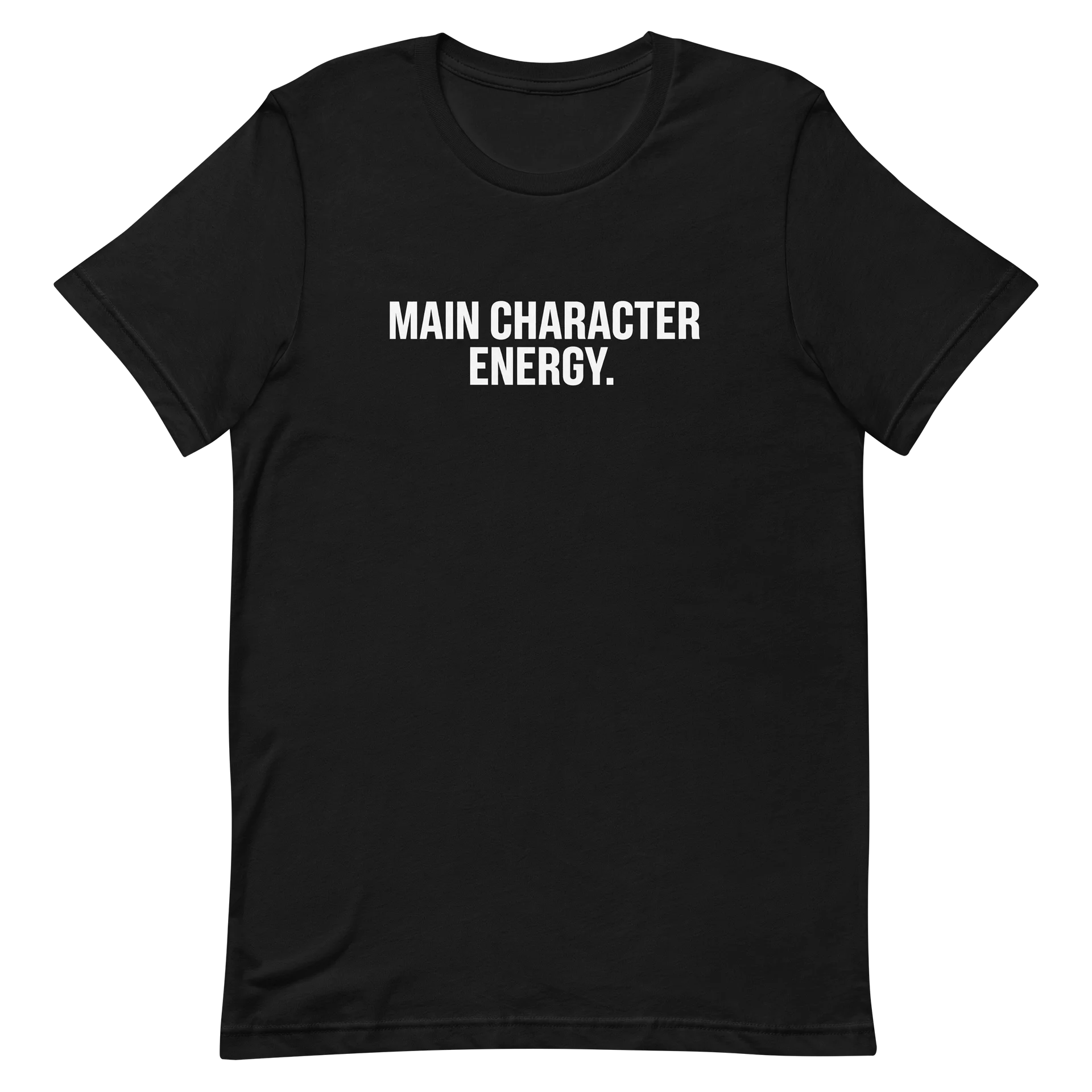MAIN CHARACTER ENERGY. - Abstract White Tee product image (2)