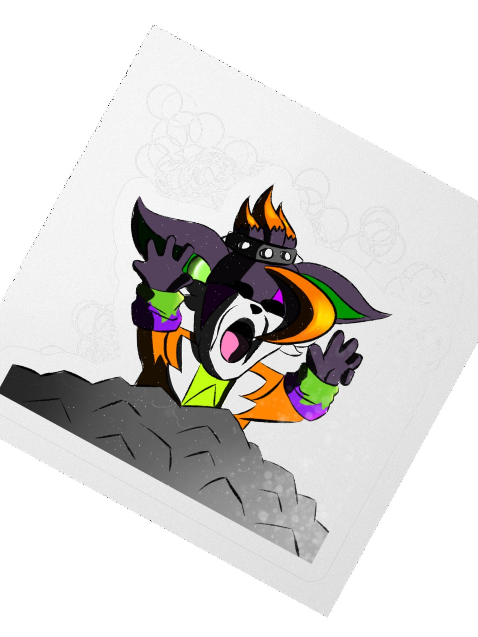 Ash Dusky Sticker product image (7)