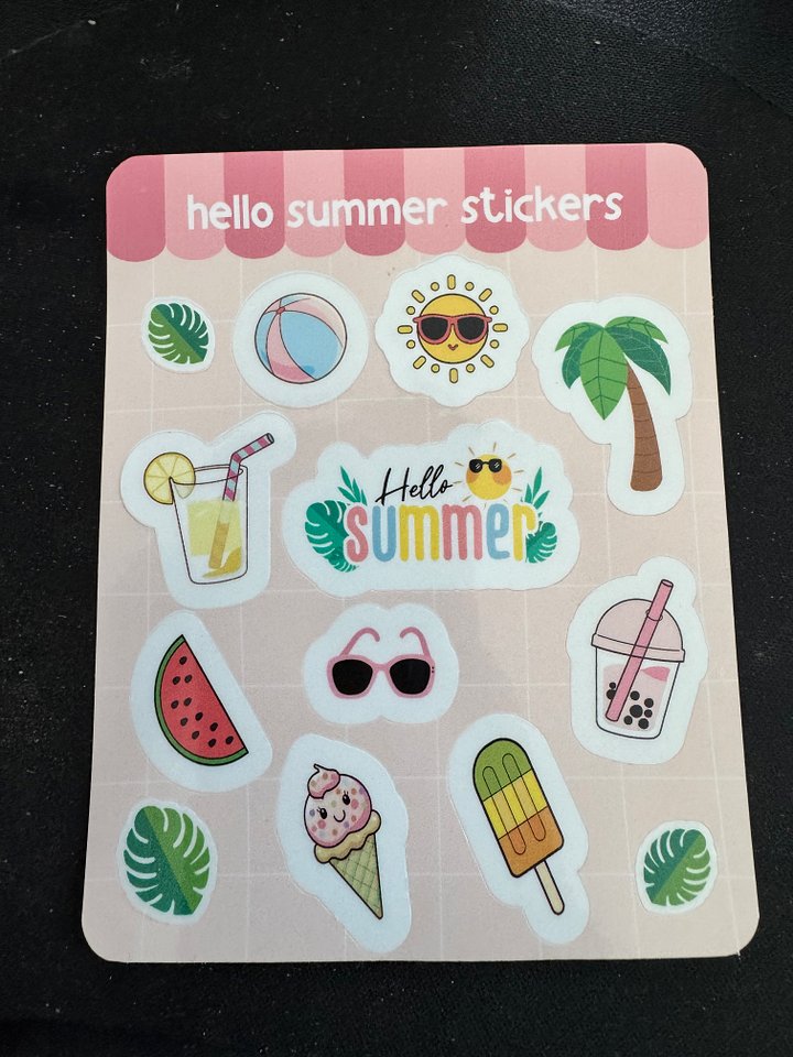Hello Summer Sticker Pack product image (1)