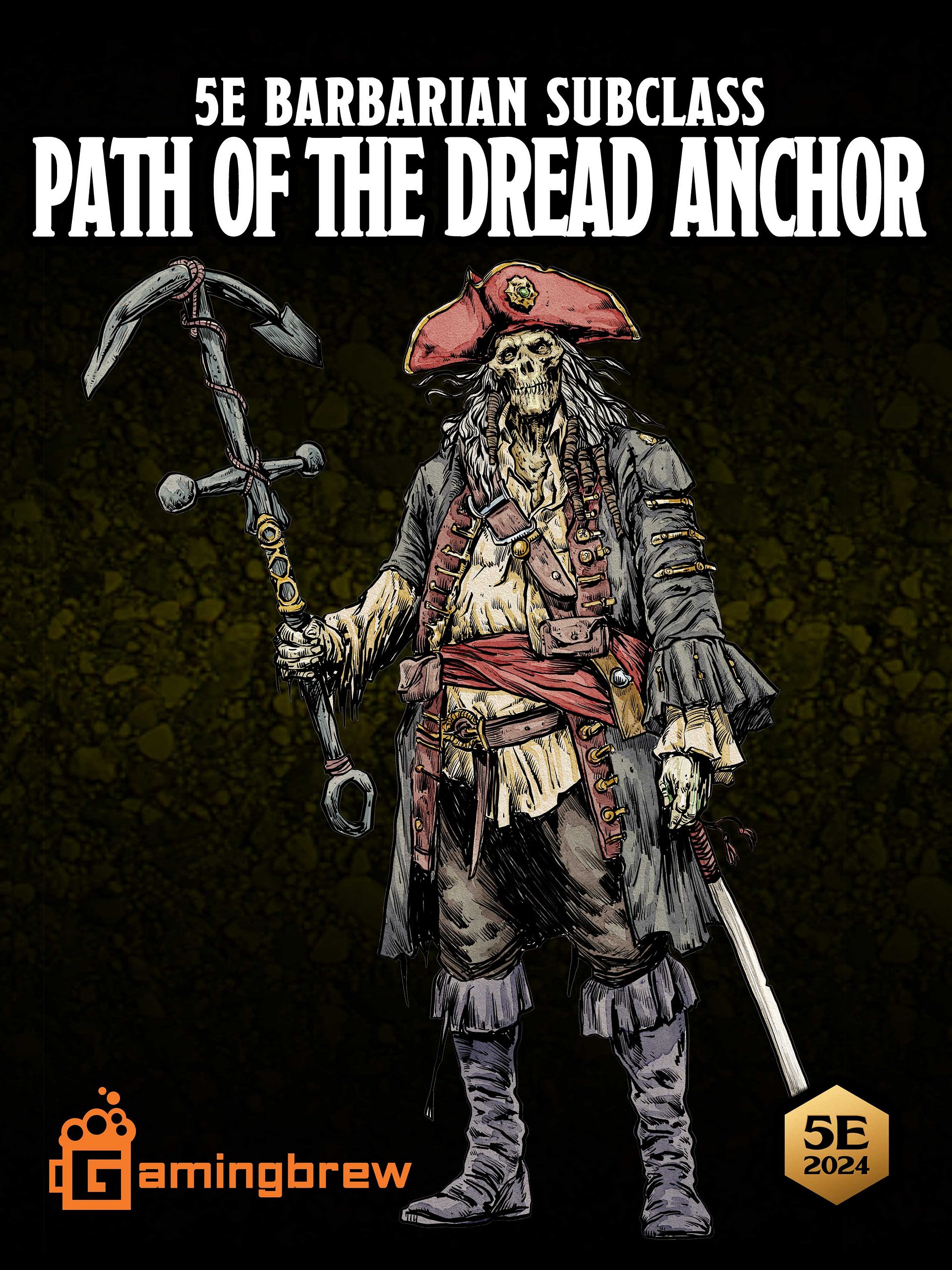 Path of the Dread Anchor | 5.5E Barbarian Subclass product image (1)