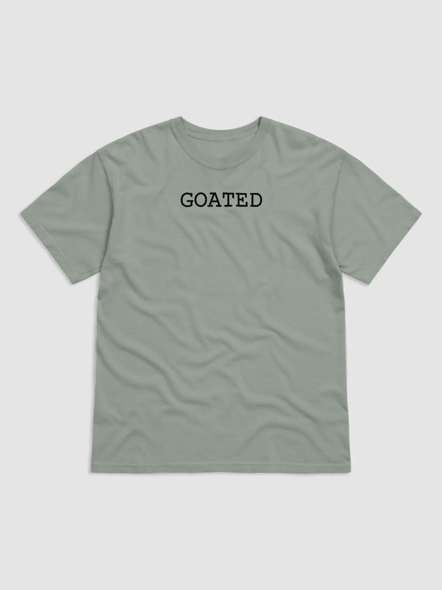GOATED - Simple T-Shirt | Black Text product image (5)