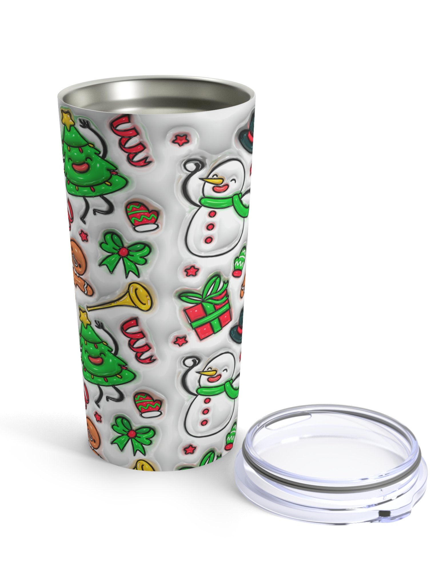 Holly Jolly Christmas Stainless Steel Tumbler product image (6)