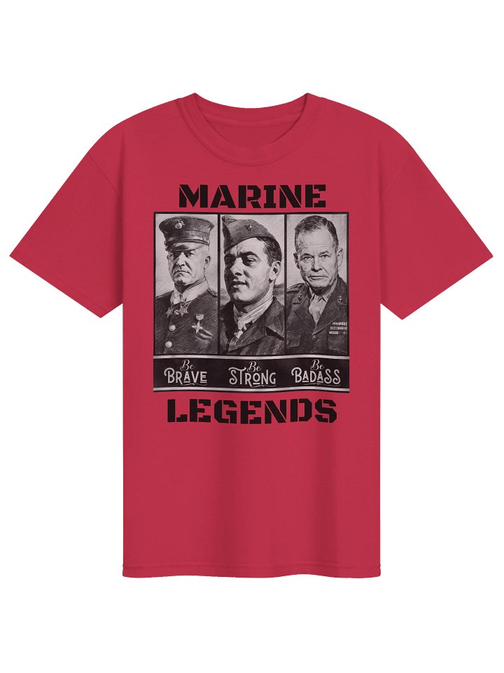 Badass Marine Legends T-Shirt product image (2)