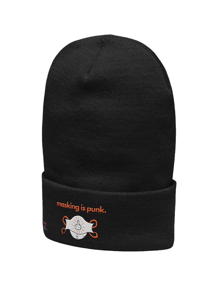 Masking Is Punk beanie product image (2)