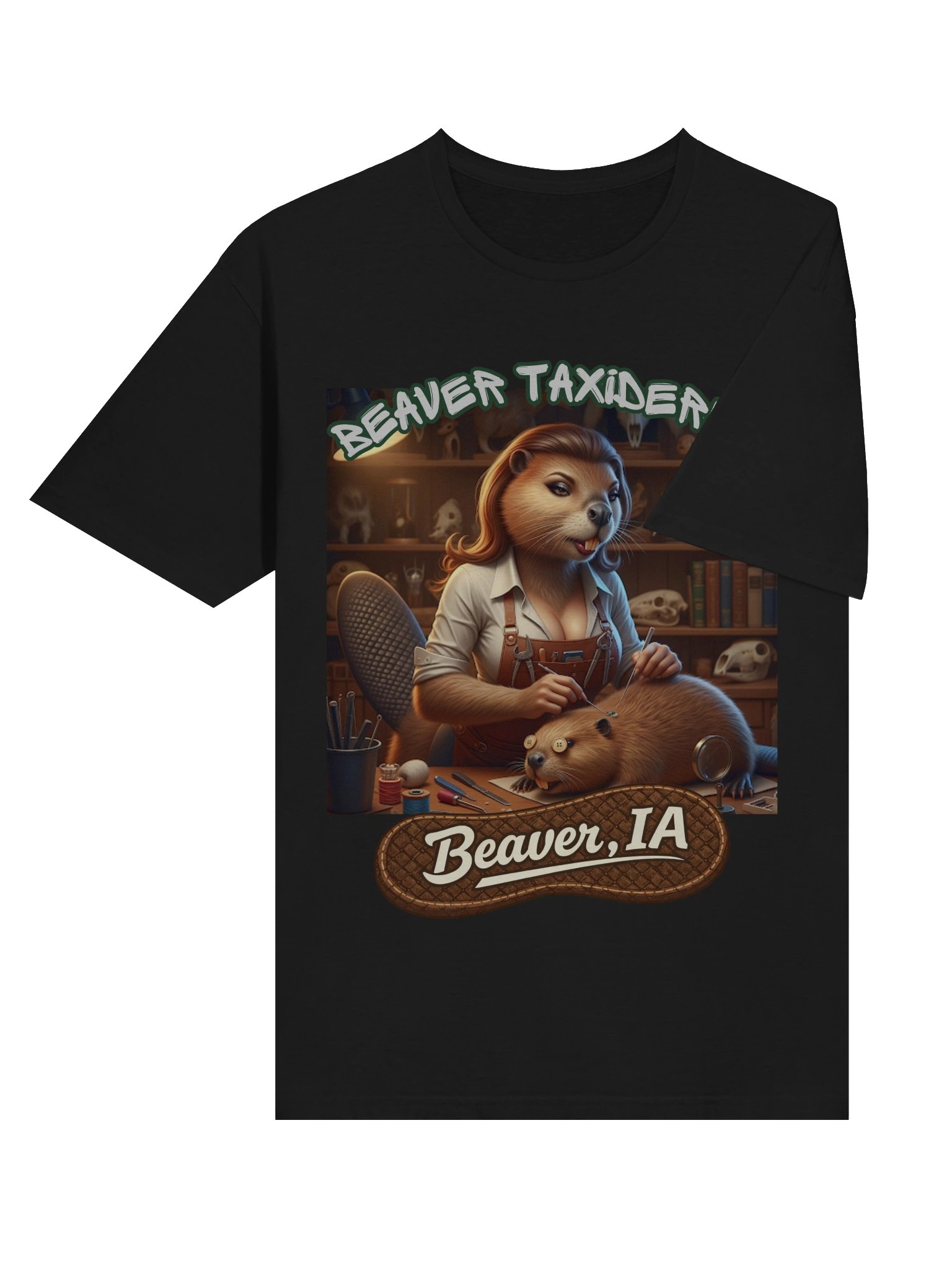 Beaver Taxidermy T-Shirt product image (51)
