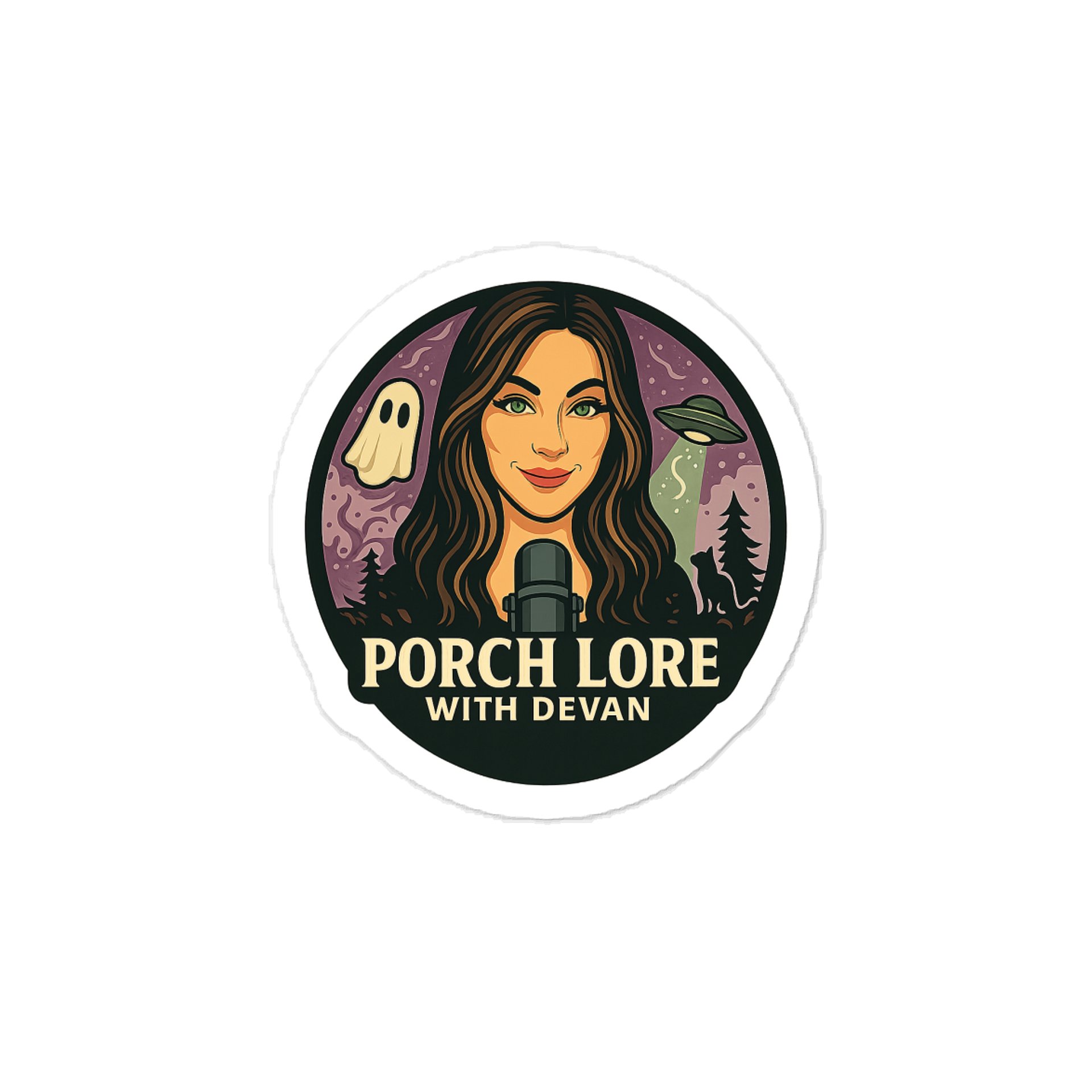 PORCH LORE DEVAN STICKER product image (1)