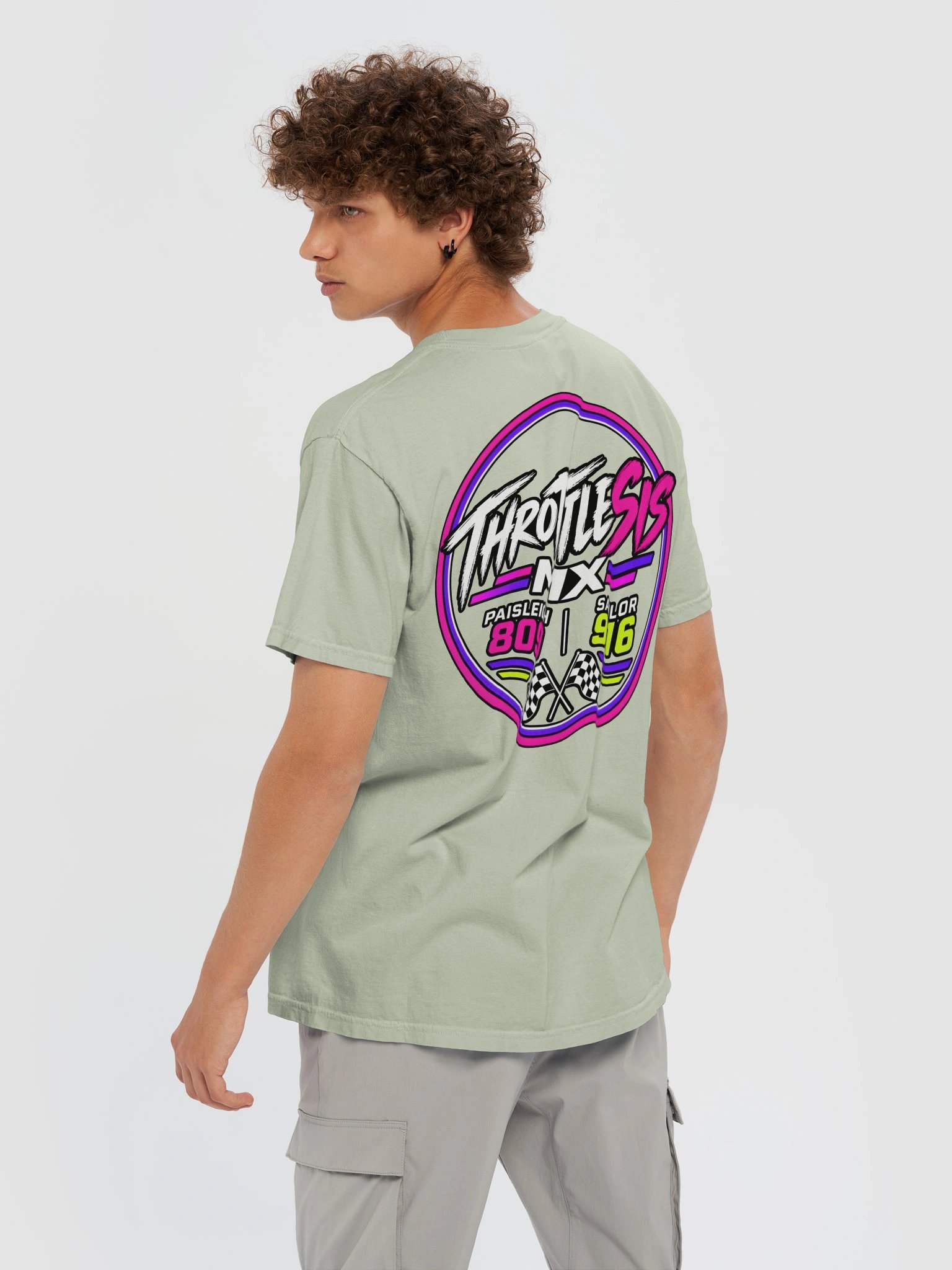 ThrottleSis Logo Adult Comfort Colors Tee product image (6)