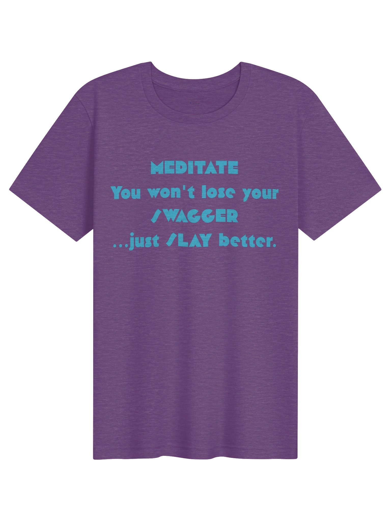MEDITATE/SWAGGER T Purple product image (1)