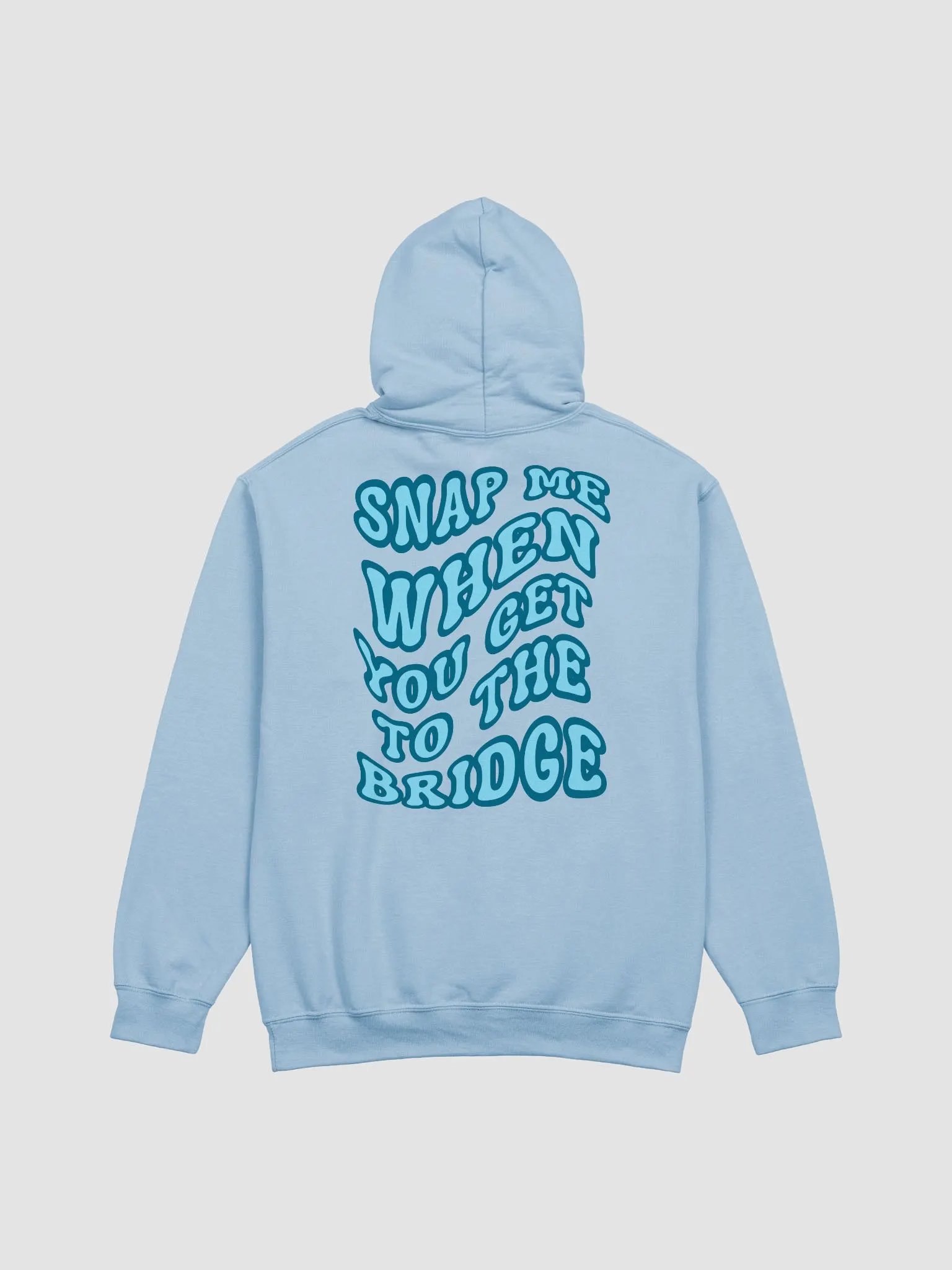 Snap Me When You Get to the Bridge - Hoodie product image (1)
