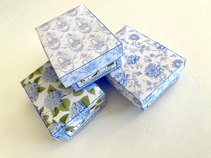 1:6 scale printable PDF shoeboxes for 12