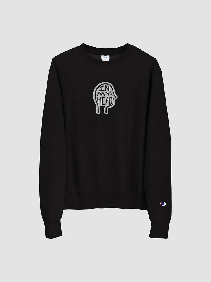 In My Head (bubble design) embroidered Champion Crewneck product image (2)