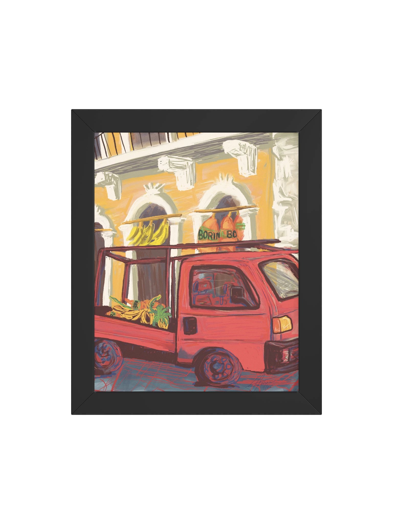 Sin fruta no hay vida — Framed Art Print product image (22)