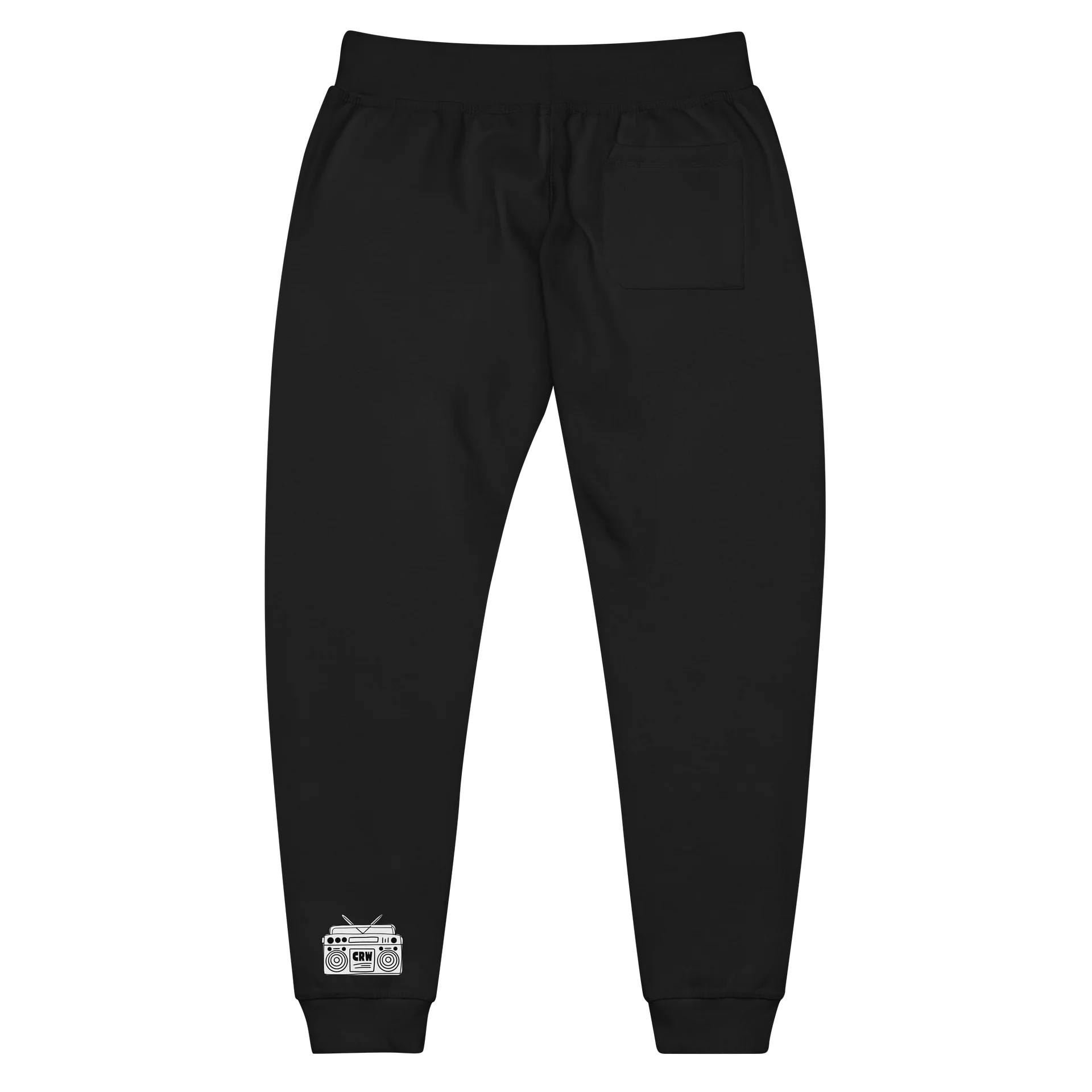The "Boombox" Slim-Fit Joggers - Retro 90s Graphic Training Pants product image (4)