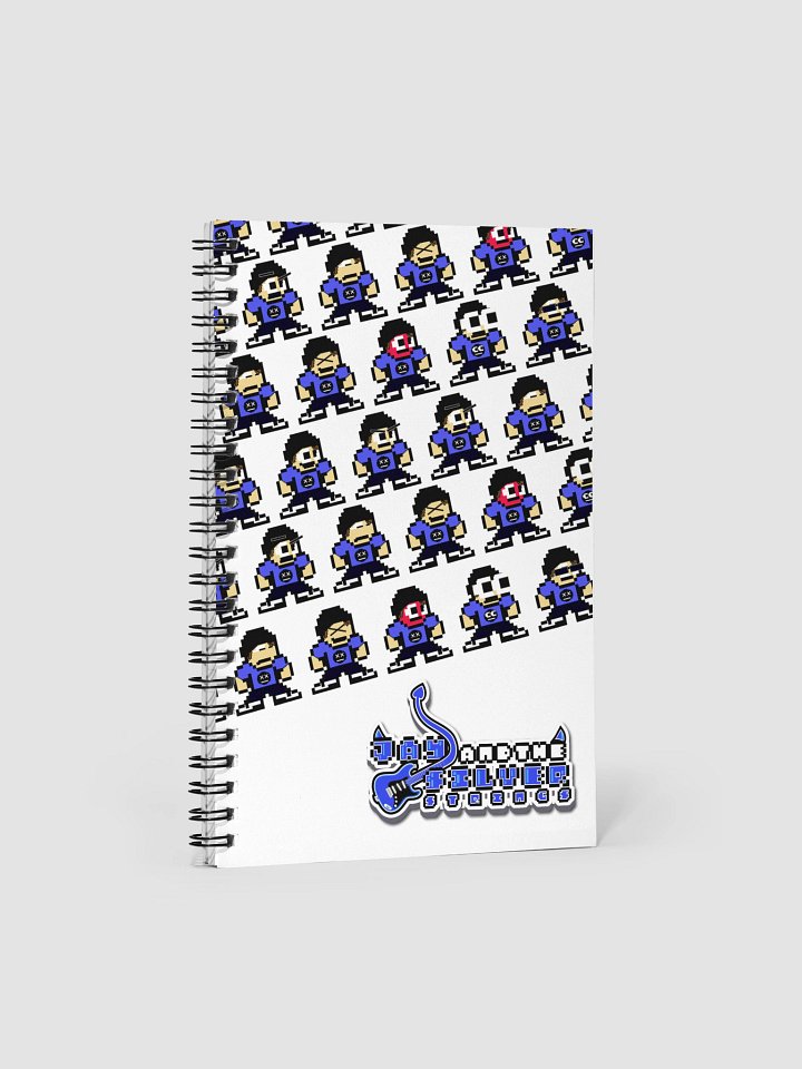 8-bit Jay spiral journal product image (1)