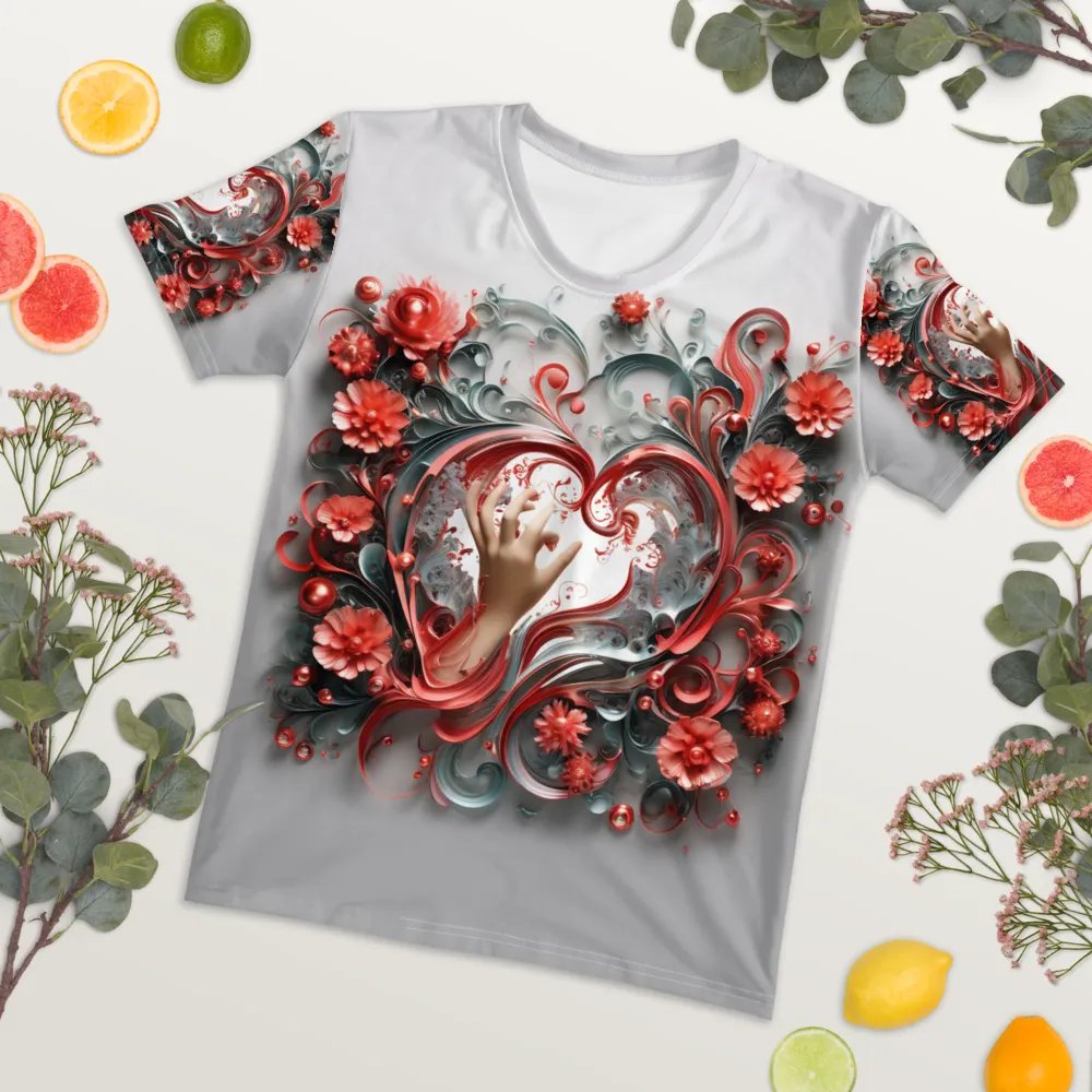 Red Love T shirt product image (4)