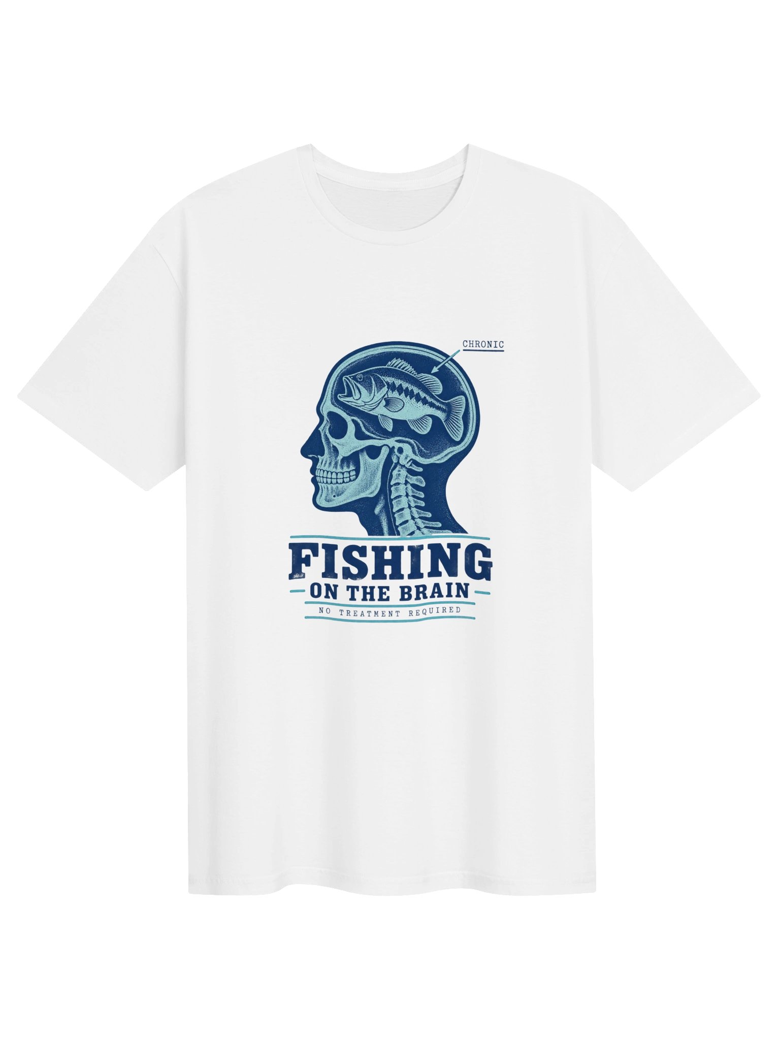 Fishing on the Brain T-Shirt product image (41)