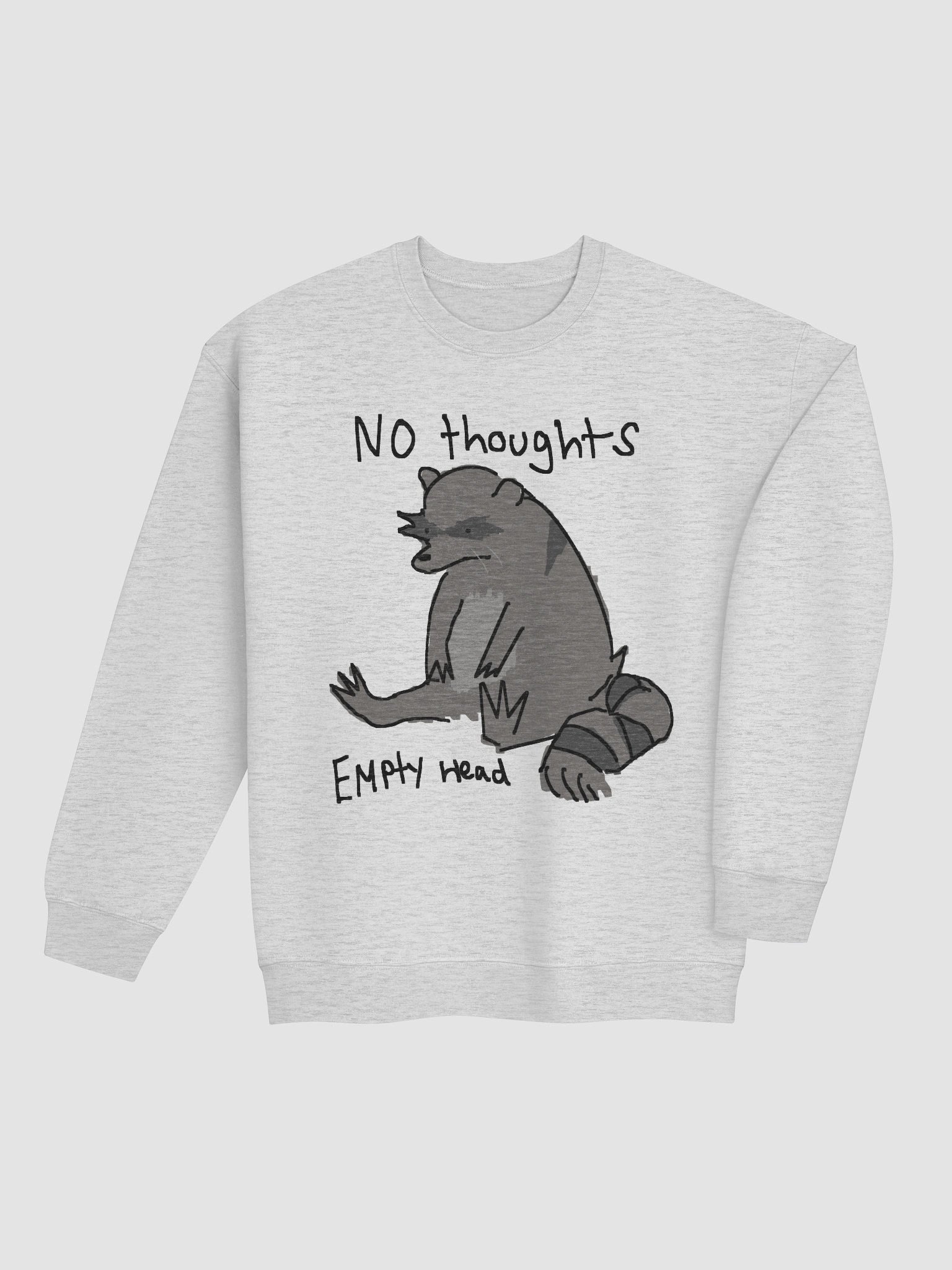 No thoughts empty head Crewneck product image (4)