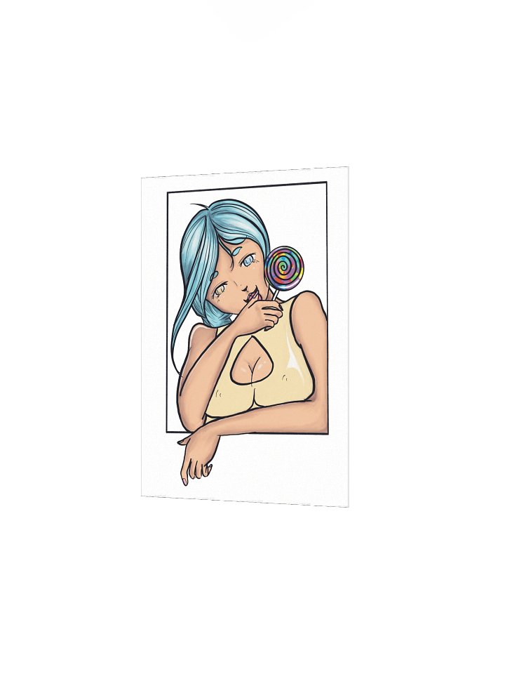 ImaginaryStory 'Nary Lollipop Full Color Matte Poster product image (6)