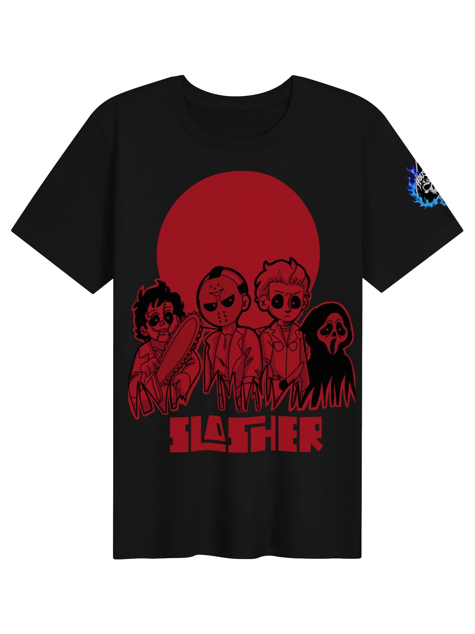 House of Slashers (Front) Unisex-Tee product image (1)