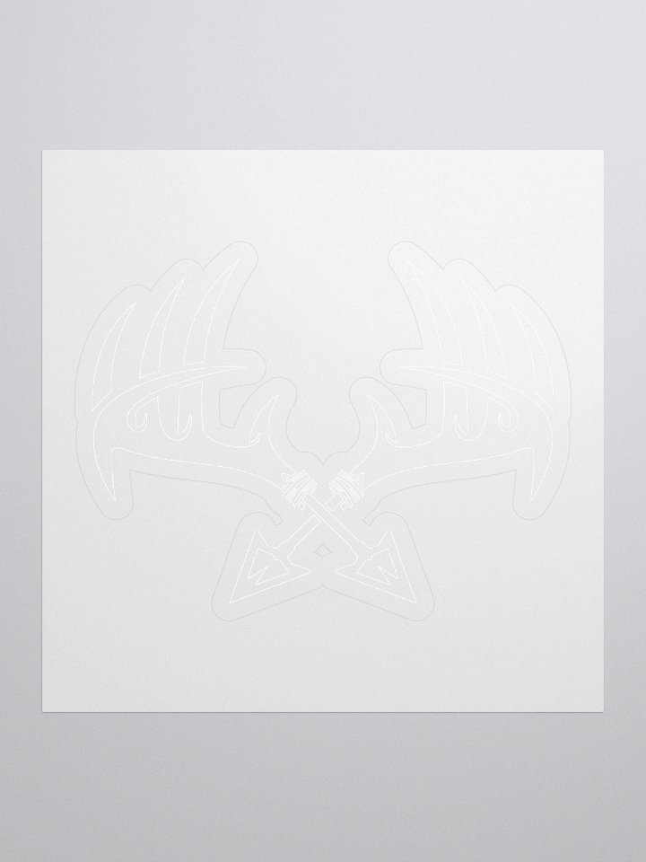The Everyday Bow Hunter Logo Sticker product image (1)