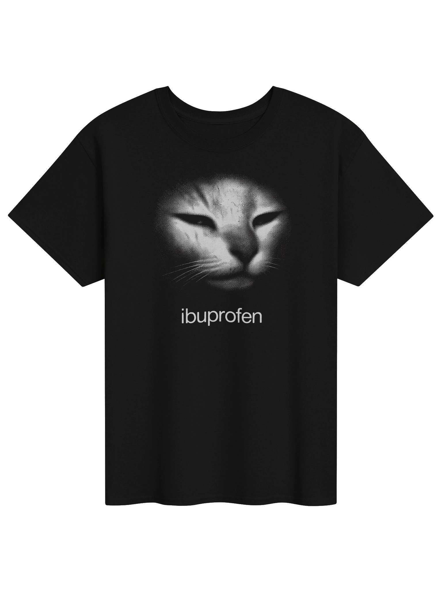 Ibuprofen Cat T-shirt product image (1)