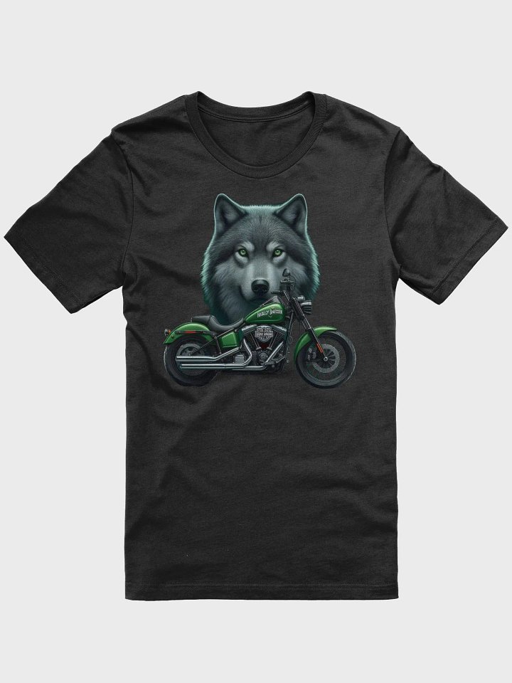 Motorcycle and Wolf - Unisex T-Shirt #17 product image (1)