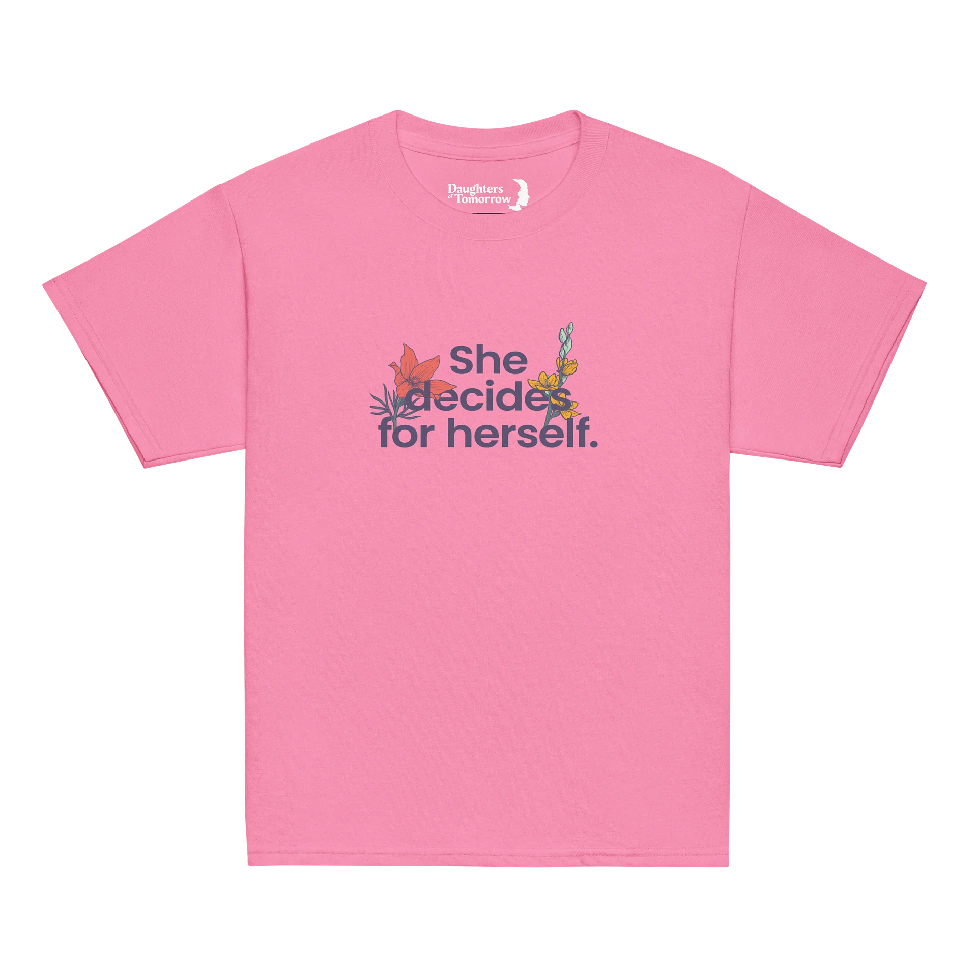 She Decides Youth T-Shirt product image (3)