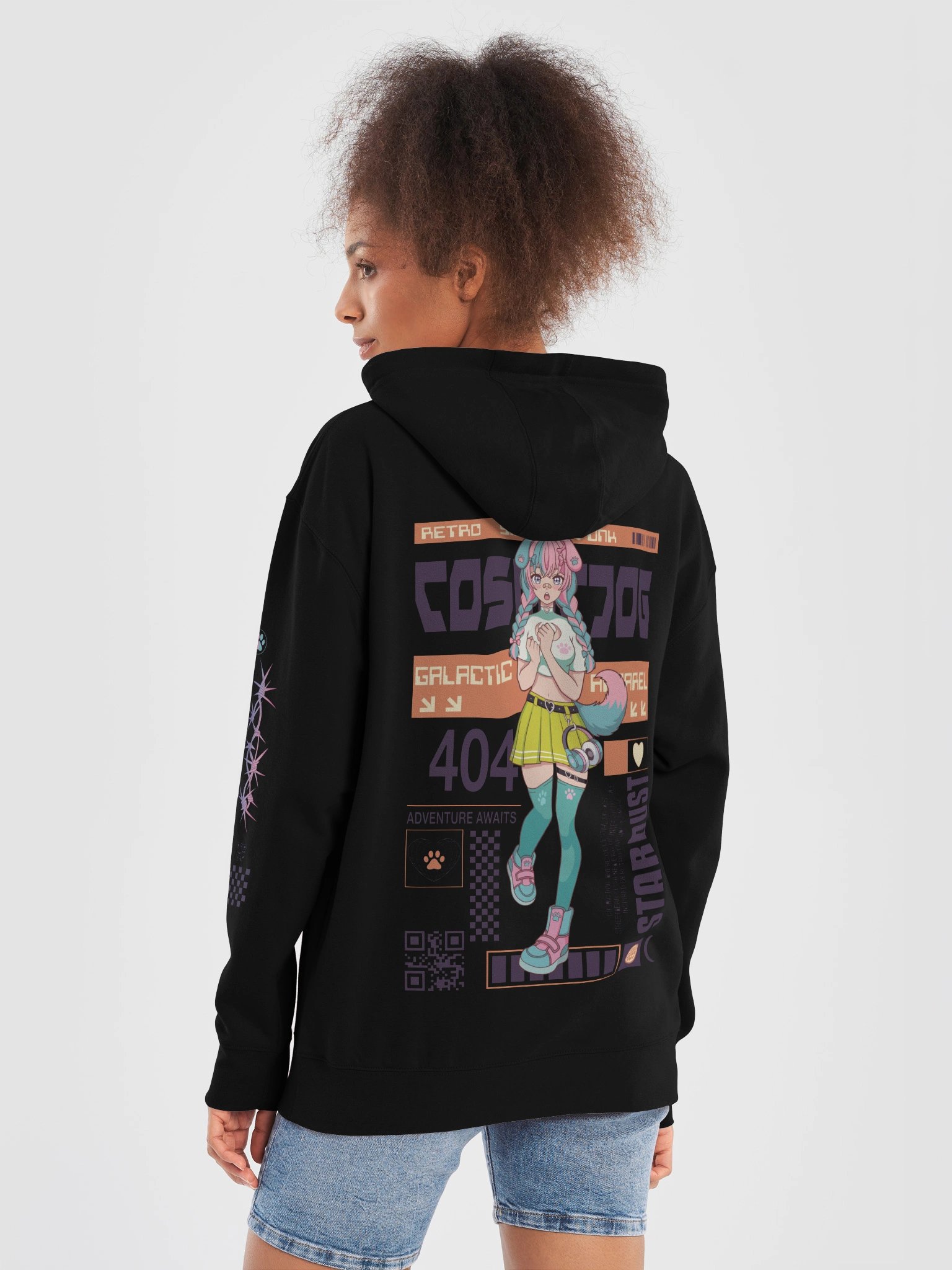 Retro Space Funk Moo Hoodie product image (6)