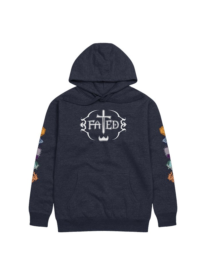 Fated Crest Hoodie – Symbols of Camelot product image (1)