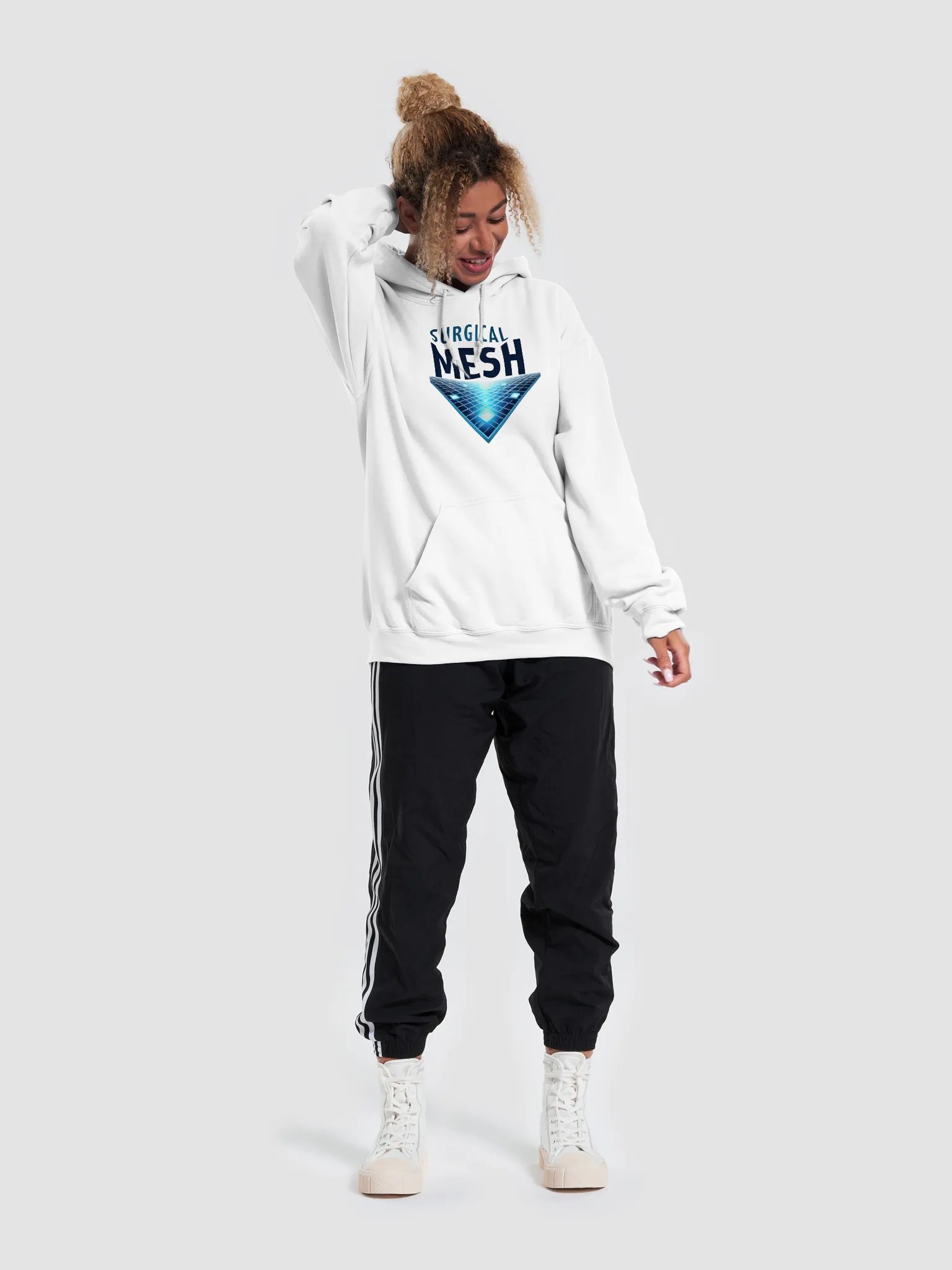 Surgical Mesh Grid Glow Hoodie product image (32)