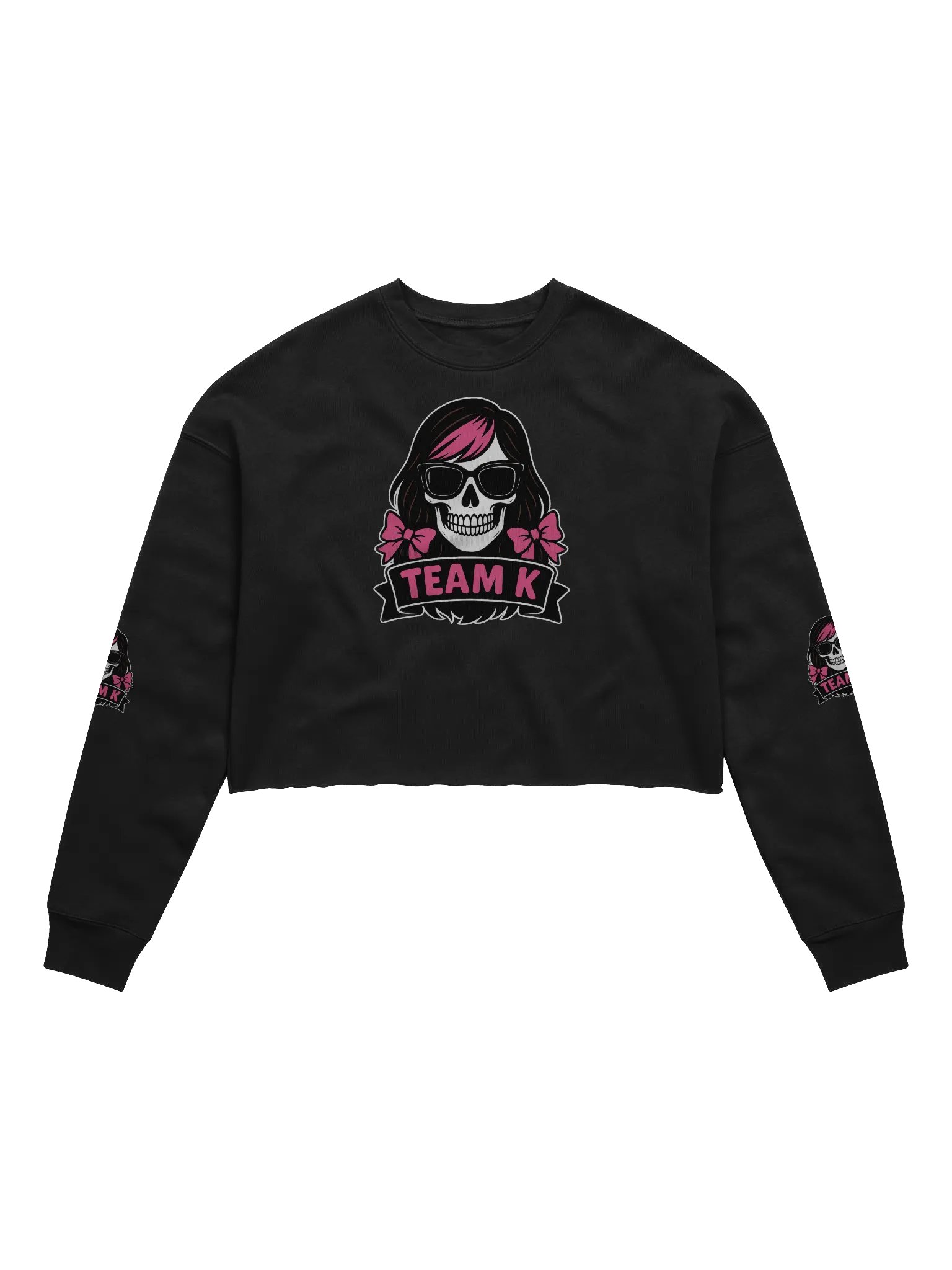TEAM K (V-6) Crop Sweatshirt product image (1)