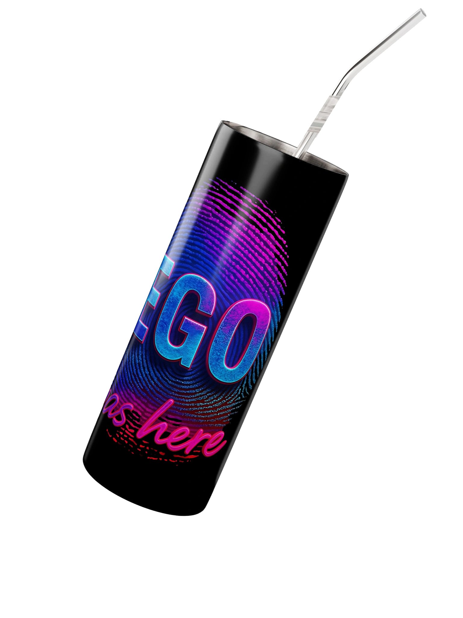 Fingerprint Stainless Steel Tumbler product image (3)