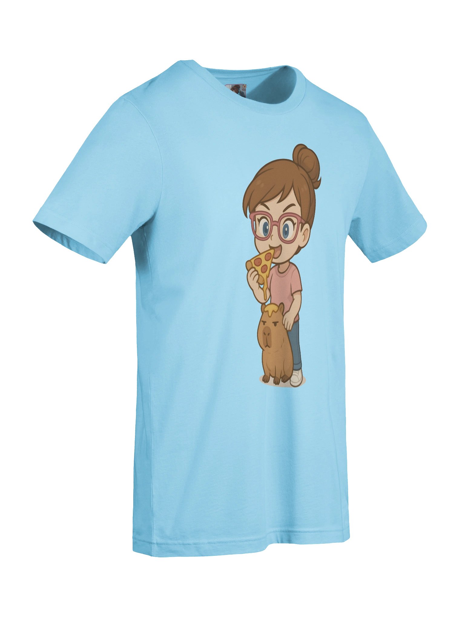 Capy Pizza T-Shirt product image (9)