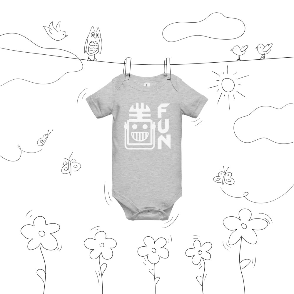 FUN Logo Baby One Piece product image (9)