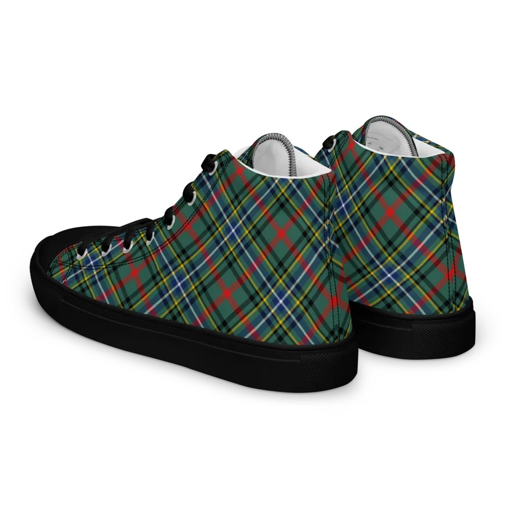 Bisset Tartan Men's High Top Shoes product image (9)