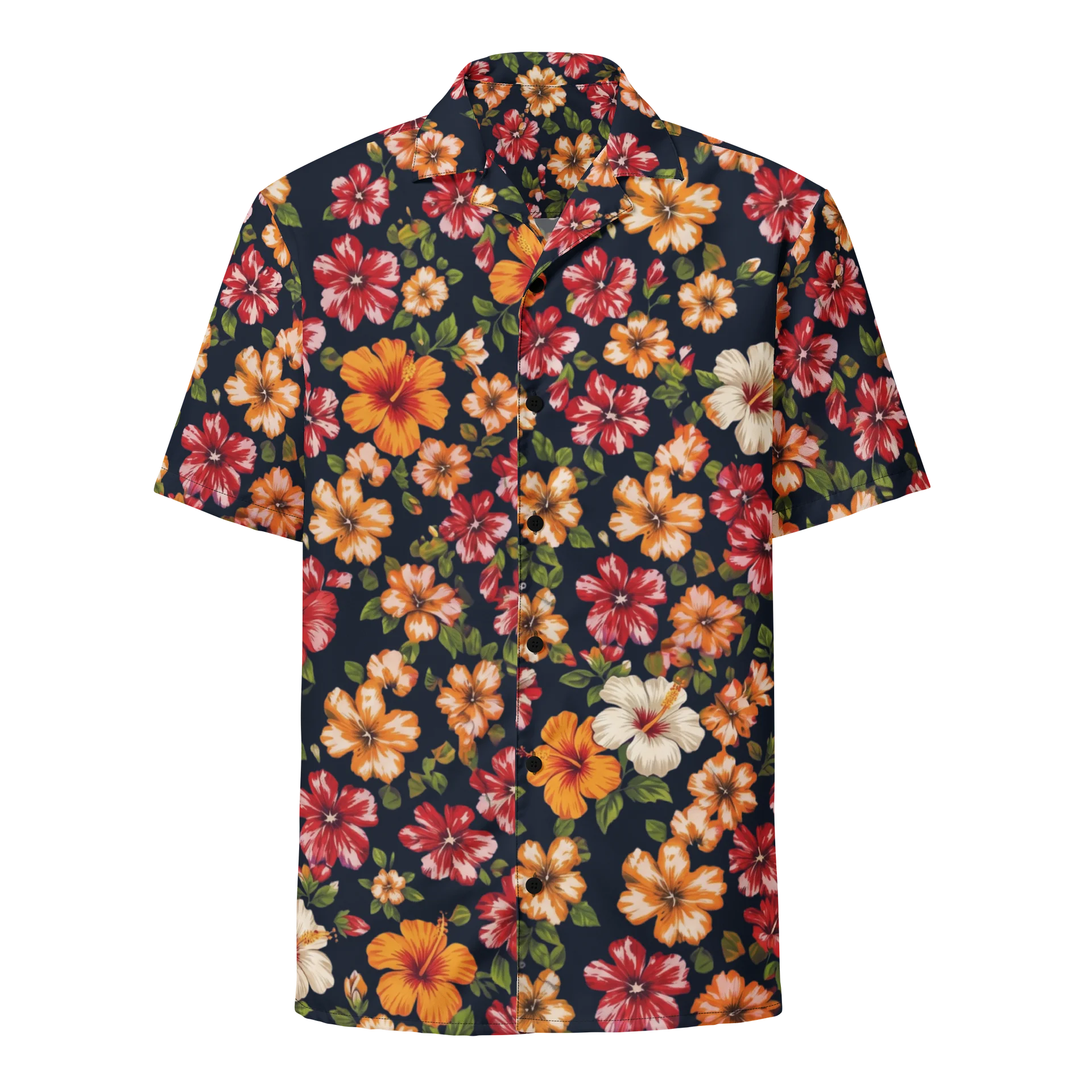 GTA 6 Cal Hampton Purple Floral Hawaiian Shirt product image (2)