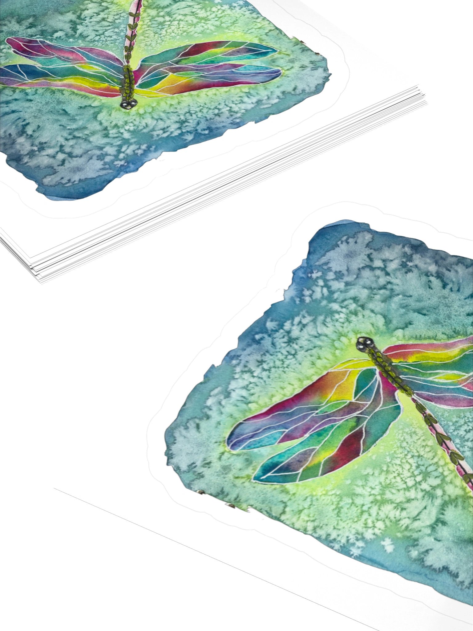 Vibrant Dragonfly Kiss-Cut Stickers product image (12)