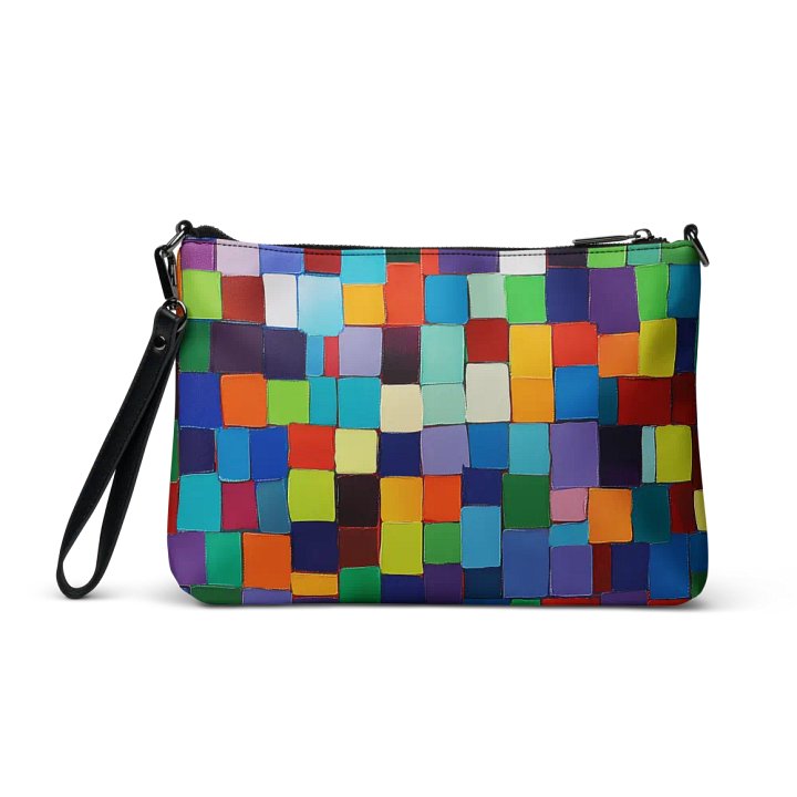 Chroma Grid Crossbody: Colorful Mosaic Bag product image (2)