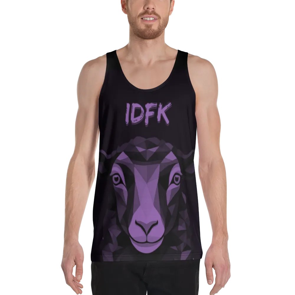 IDFK Black Sheep Full Purple Tank Top product image (4)