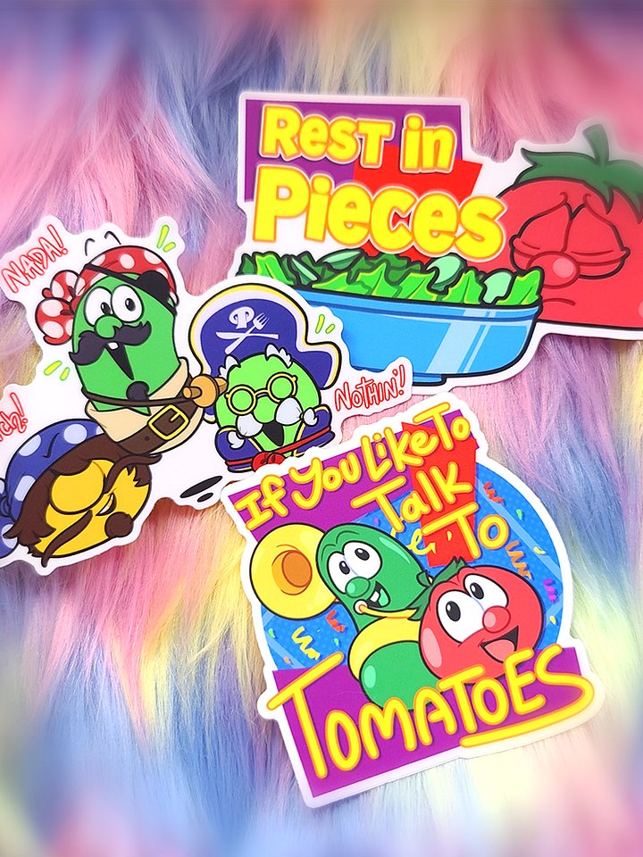 Vegetable Friends | Sticker Set product image (1)