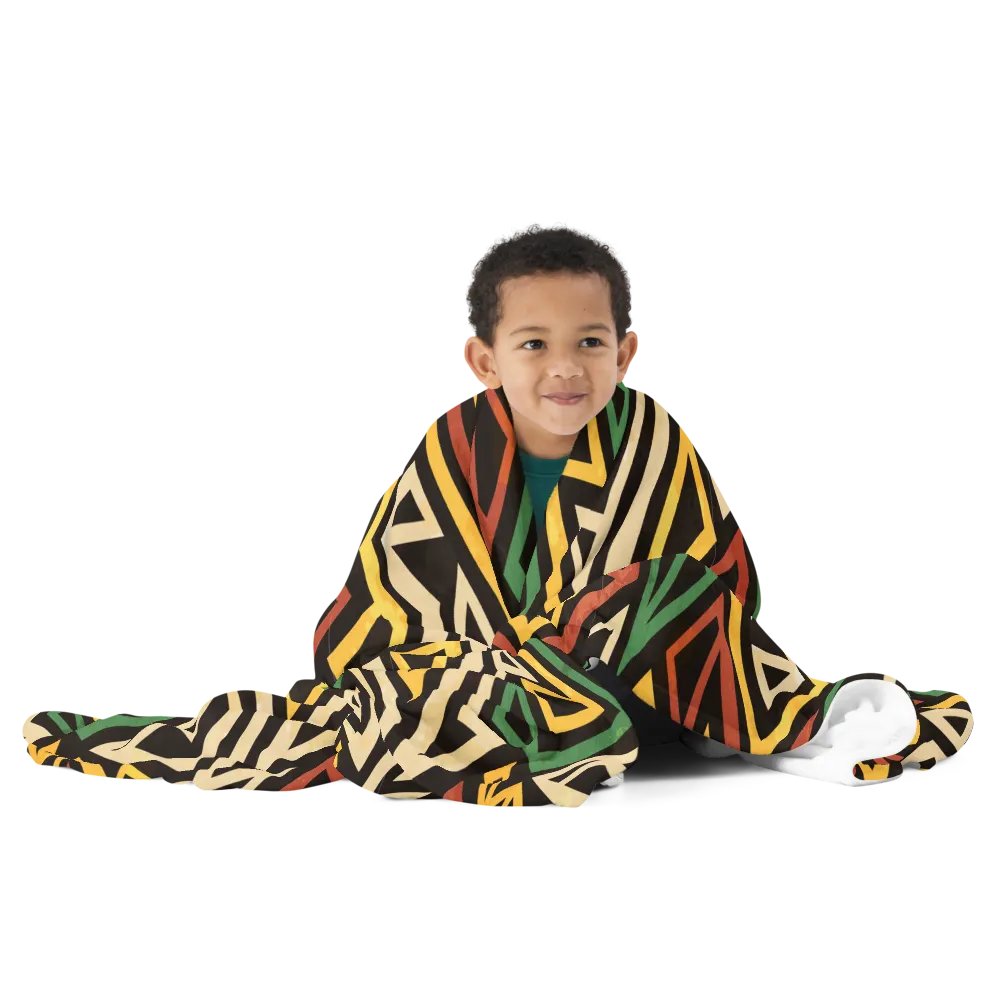 Striped Colorful Motif Throw Blanket product image (10)