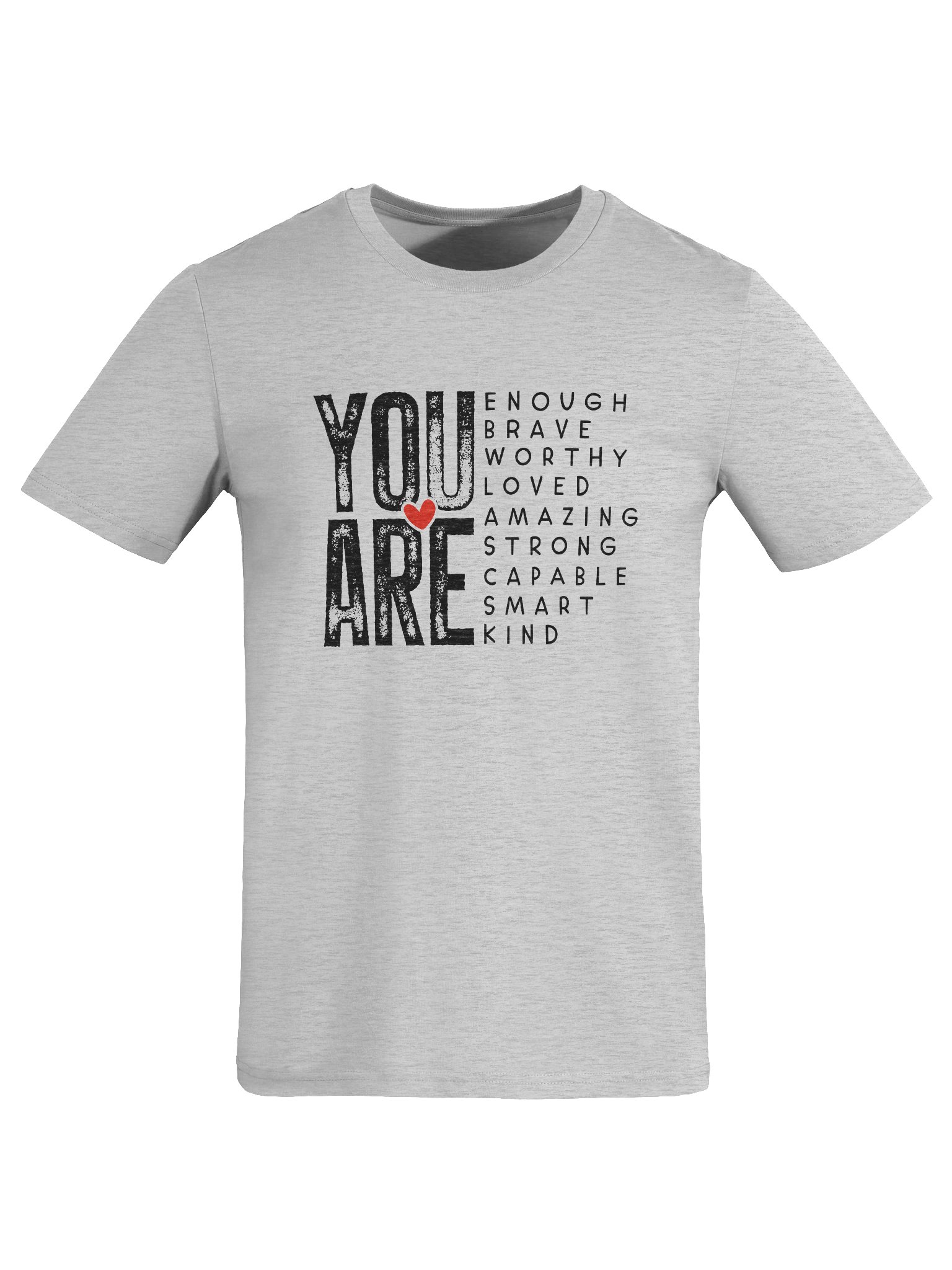 “You Are Enough” Affirmation Tee – Organic Cotton Unisex T-Shirt product image (22)