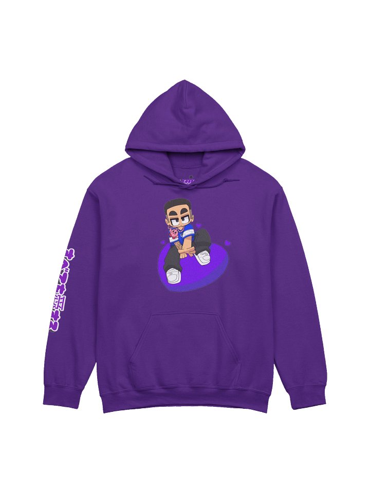 PURPLE HEARTZ HOODIE product image (3)