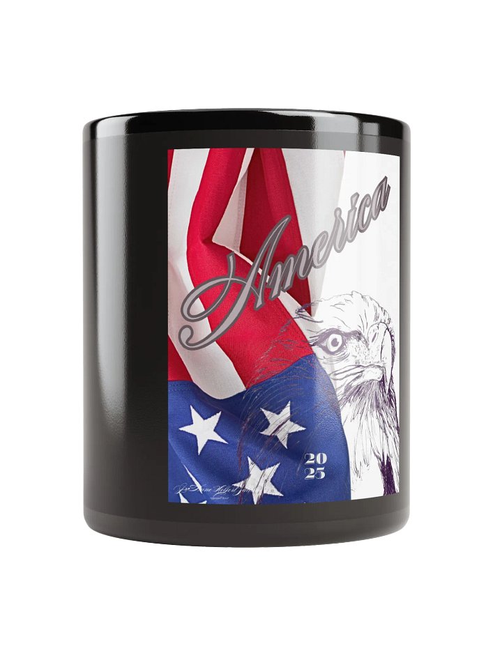2025 American Flag Eagle Mug-in Black product image (1)