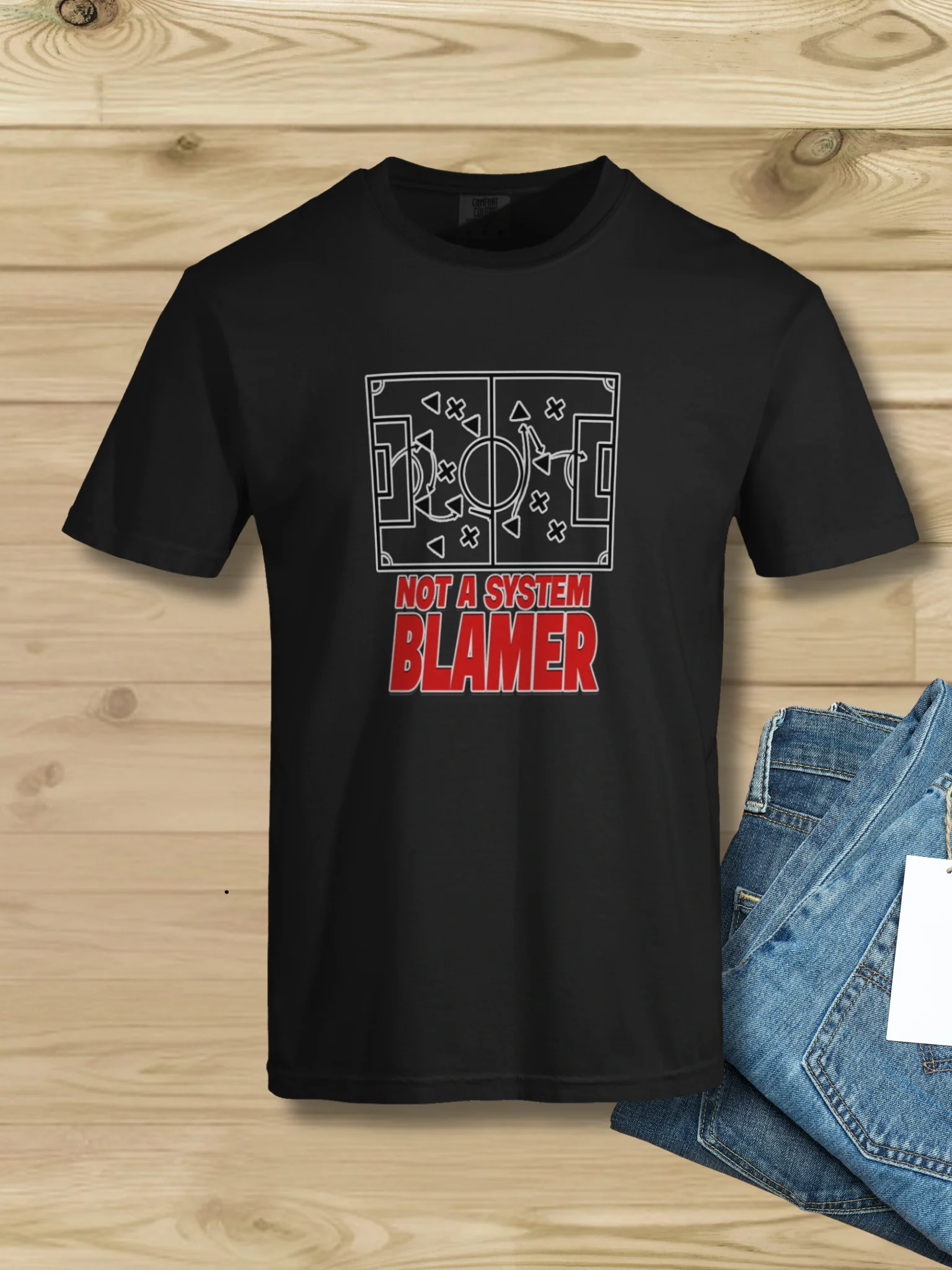 Not A System Blamer Comfort Colors Garment-Dyed Heavyweight T-Shirt product image (1)