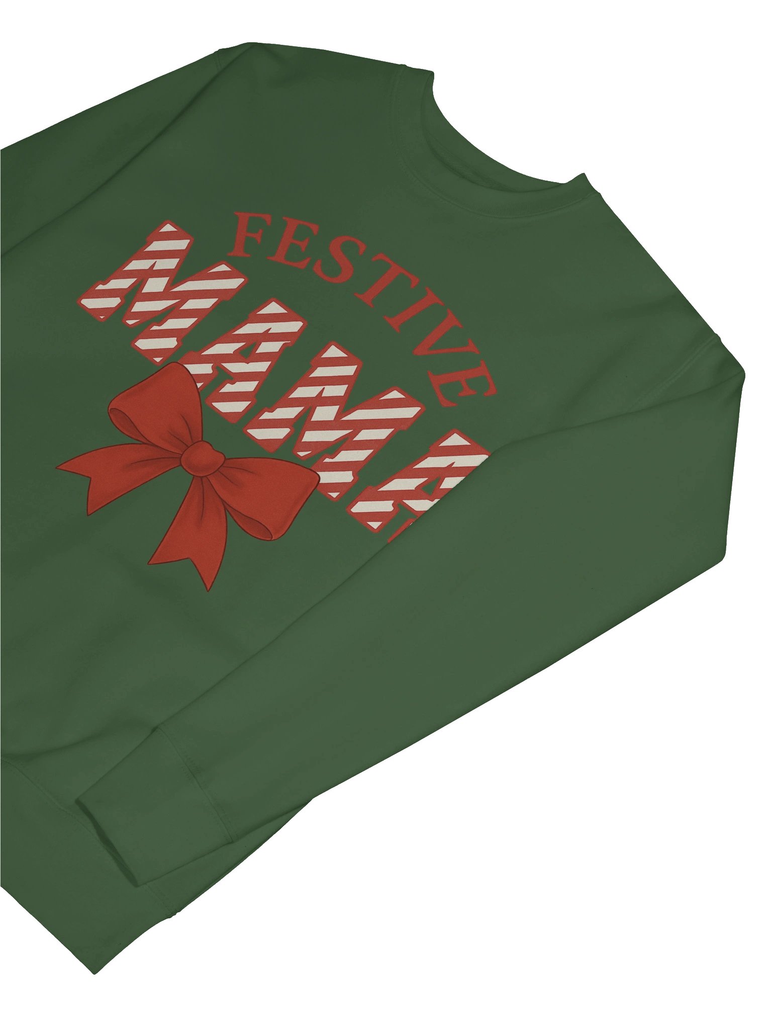 Festive Mama Candy Cane Sweatshirt product image (7)