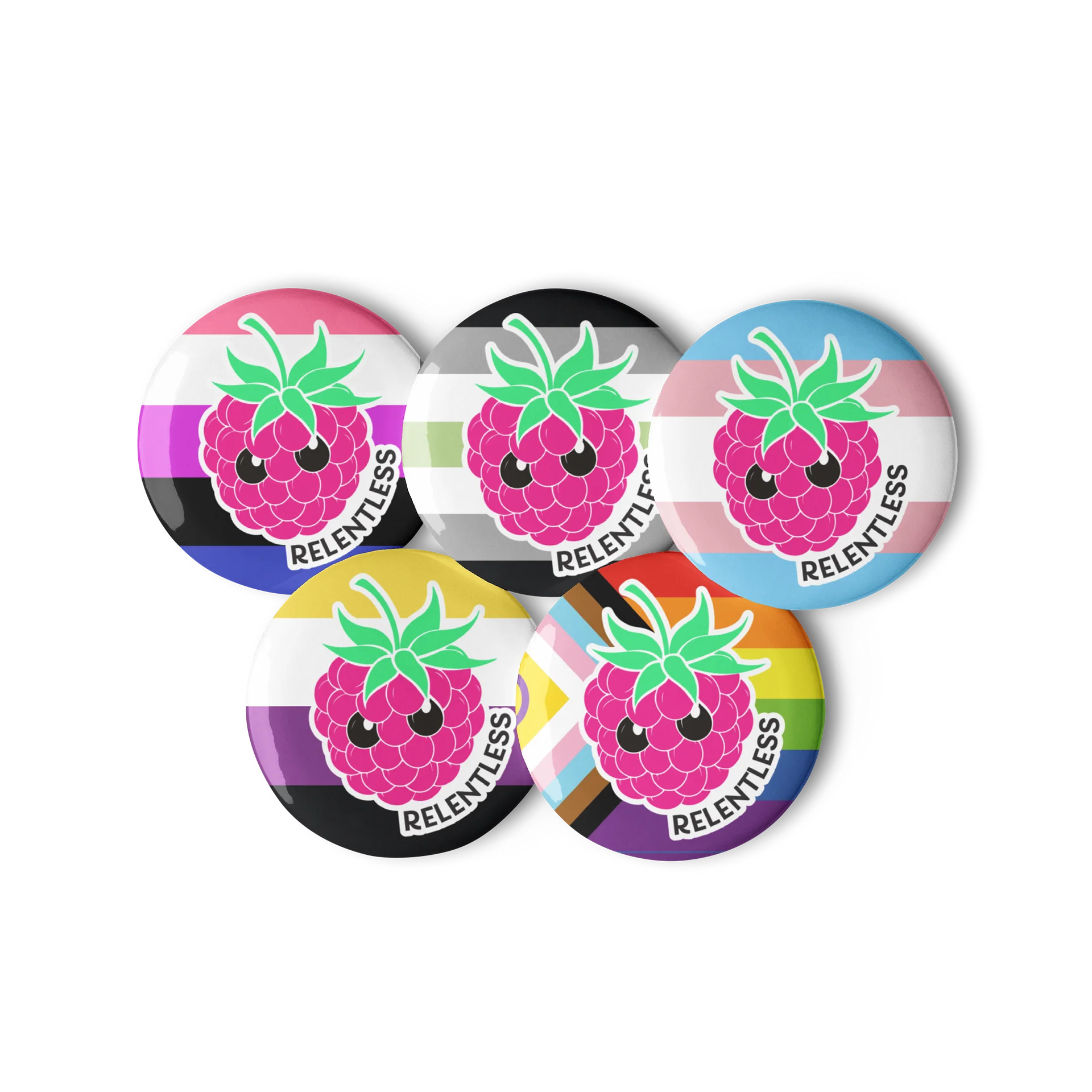 Raspberry Jam Pins (Pride Set #2) product image (2)